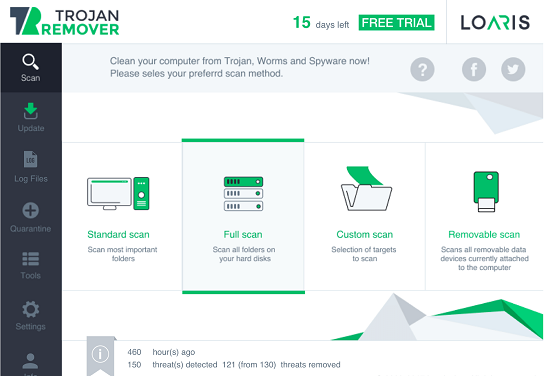 نرم افزار امنیتی برای جلوگیری از نفوذ هکرها و تروجان ها به کامپیوتر Loaris Trojan Remover 