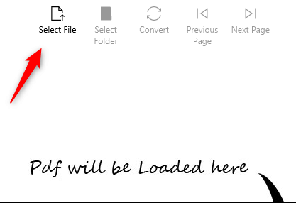 انتخاب گزینه Select File