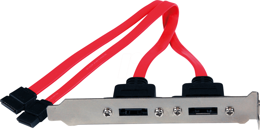 این سوکت پورت ESATA که در اسلات PCI ( برج کامپیوتر) نصب می شود.