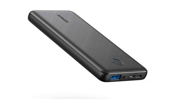 بهترین پاور بانک باریک؛ 3. Anker Power Bank PowerCore Slim 10,000mAh