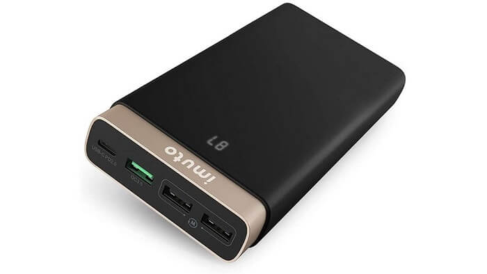 بهترین پاور بانک استفاده روزمره؛ 1. iMuto 20,000mah power bank