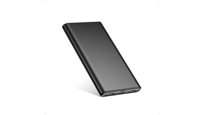 بهترین پاور بانک باریک؛ 6. Babaka 10,000mAh Power Bank