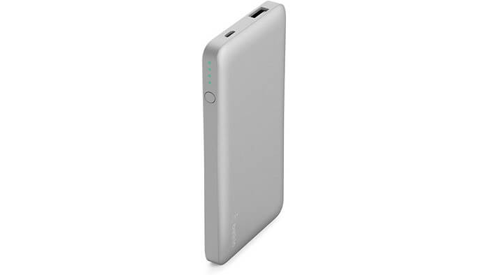 بهترین پاور بانک باریک؛ 1. Belkin 5,000mAh power bank